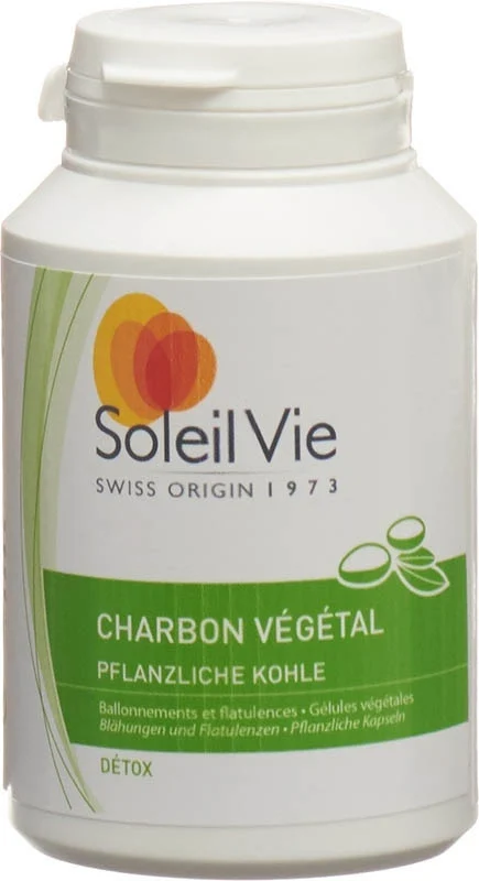 Soleil Vie Carbone Vegetale Capsule 100 pezzi