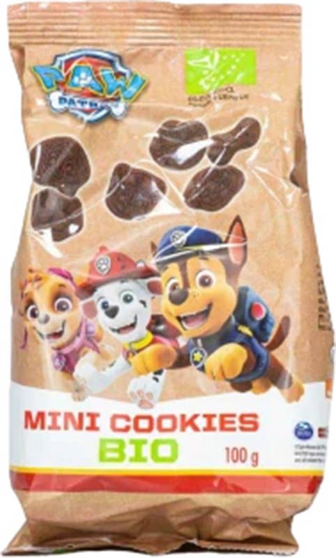 PAW PATROL mini biscotti con gocce di cioccolato 100g