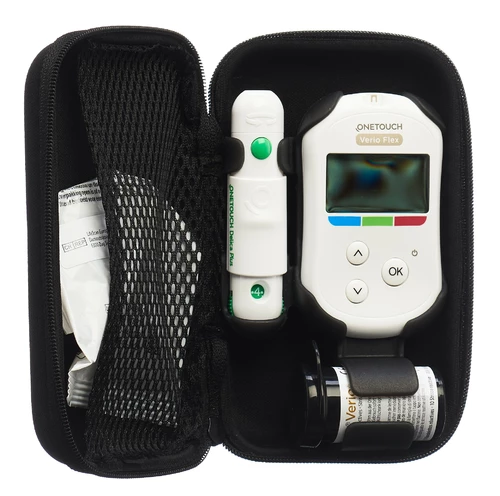 Sistema di monitoraggio della glicemia One Touch Verio Flex impostato su mmol/L