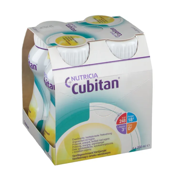 CUBITAN vaniglia bevibile 4 x 200ml