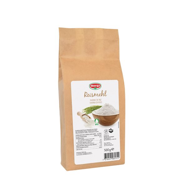Farina di riso Morga gf biologica Bud Btl 500g