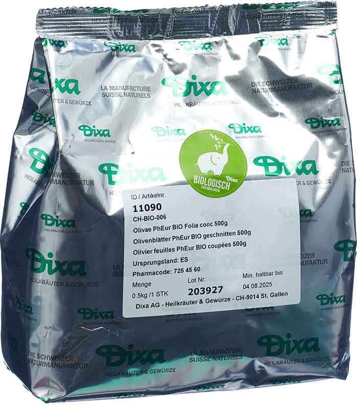Dixa Foglie di olivo PhEur BIO taglio 500g