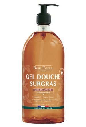 BeauTerra gel doccia ricco al sandalo 1000ml