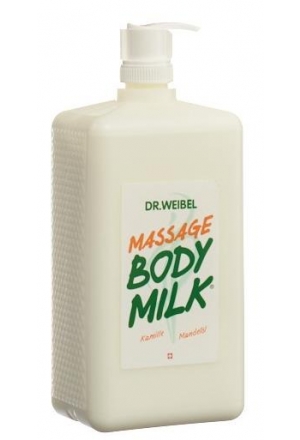Dr Weibel Massage Bodymilk 1000 ml