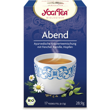 Yogi Tea Tè della sera 17 Btl 1,7g