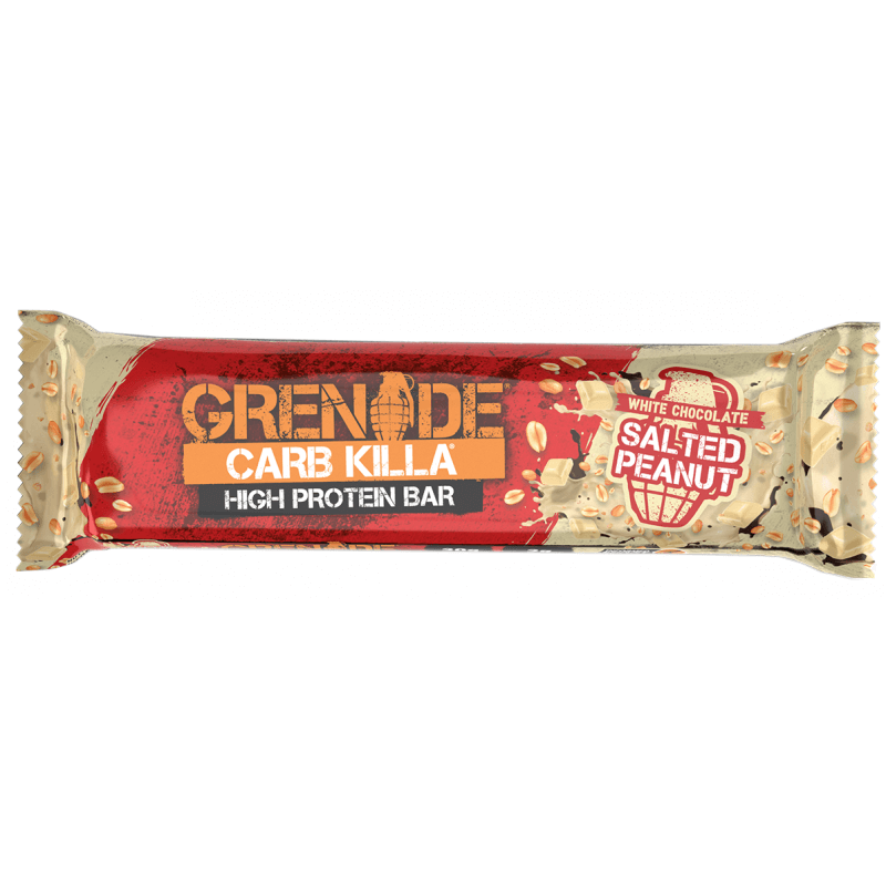 Grenade Carb Killa Bars Cioccolato bianco e arachidi salate 60g