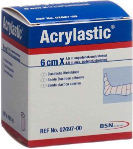 Benda gessata acrilica 2,5mx10cm elastica