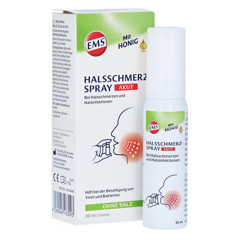 Emser mal di gola acuto spray 30ml