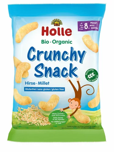 HOLLE Snack croccante di miglio biologico 25g