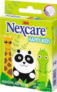 3M Nexcare cerotti per bambini Happy Kids Animals 20 pezzi
