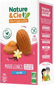 Nature & Cie Madeleines alla vaniglia senza glutine 6 x 25g