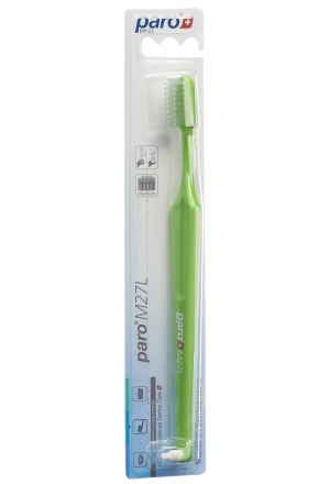 Spazzolino PARO M27L med 3 file con interspazio