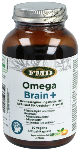 FMD Omega Brain+ Capsule DHA EPA vegetale 60 Capsule