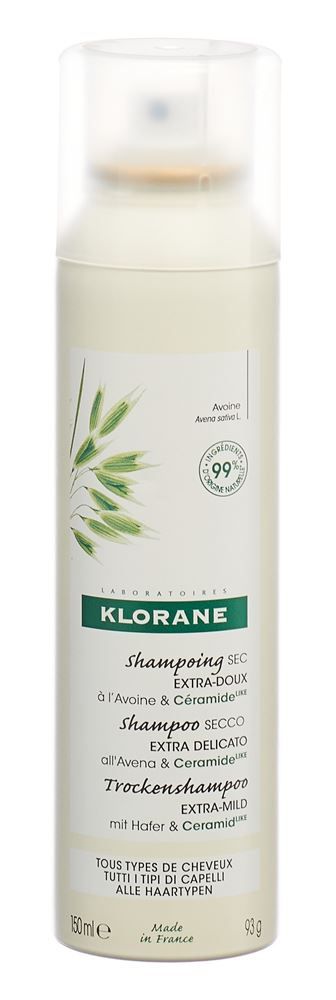 Shampoo secco KLORANE al latte d'avena (n) 150ml