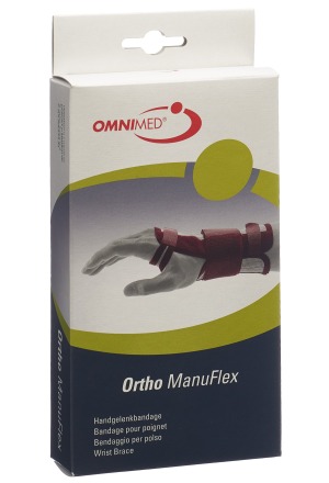 OMNIMED Ortho Manu Flex Polso S 16cm sinistro nero