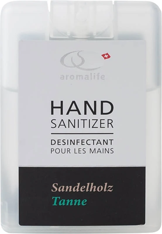 AROMALIFE Igienizzante per mani al sandalo e mandarino 18 ml