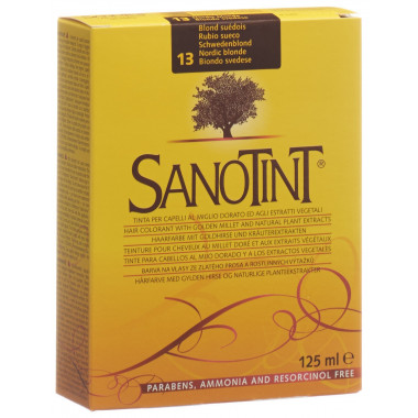 Colore per capelli Sanotint 13 biondo svedese