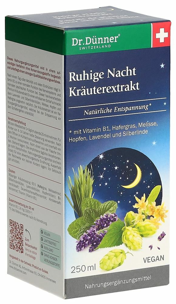 DÜNNER Calma Notte Estratto di erbe Fl 250ml