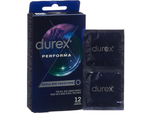 Durex Performa Präservativ für längeren Sex 12 Stück