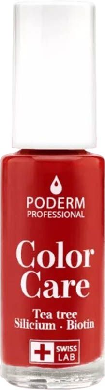 PODERM Vernis Colour Care 253 Rouge Allure 8ml