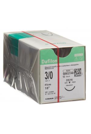 DAFILON 45cm blu DS 16 3-0 12 pezzi