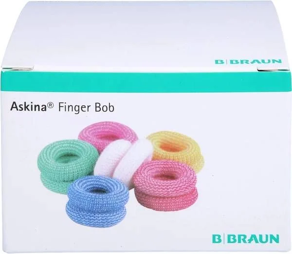 Askina Finger Bob L colorato 25 pezzi