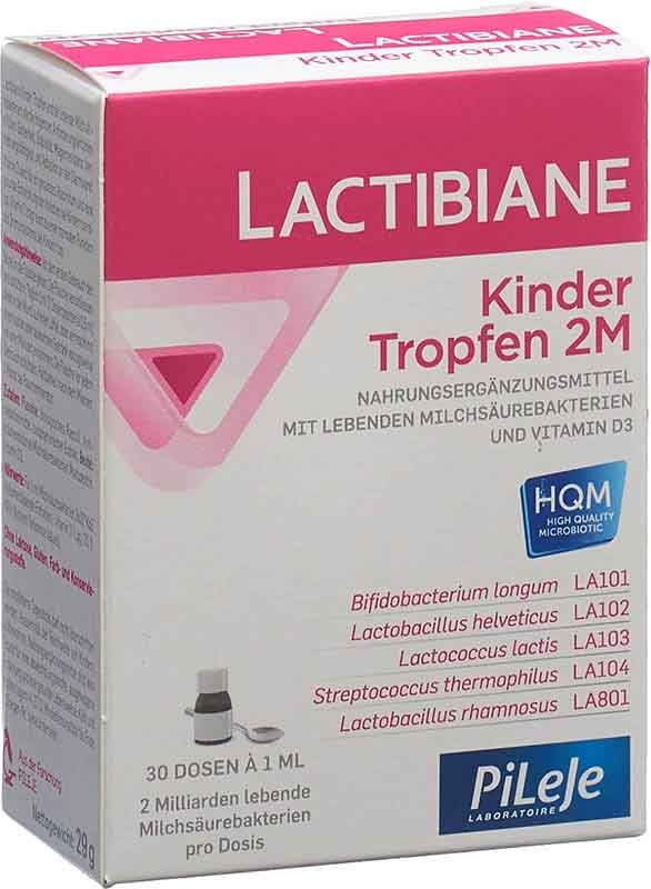 LACTIBIANE Kinder 2M Tropfen Fl 30ml