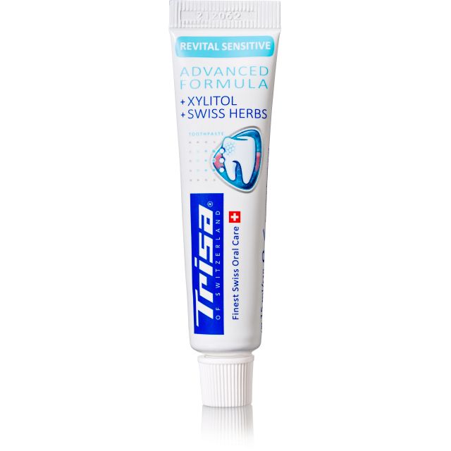 Trisa Dentifricio Revital Sensitive Erbe Svizzere Tb 15ml