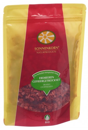 Sonnenkorn Fragole liofilizzate Germoglio Biologico 40g