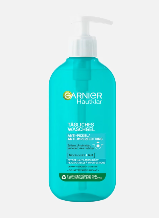 Garnier Gel lavante attivo per la pelle 200 ml