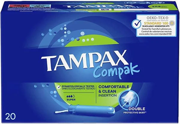 Tampax Tamponi Compak Super 20 pezzi