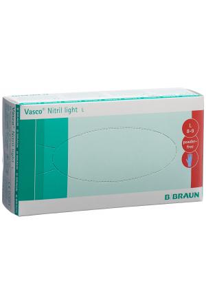 Guanti da esplorazione Vasco Nitrile Light L senza lattice, non rivestiti 100 pz.