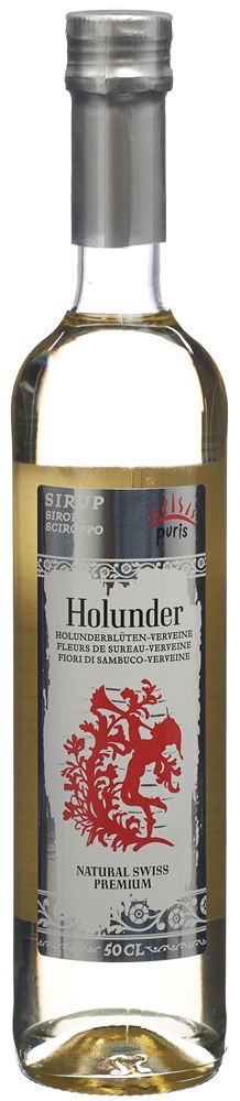 PURIS Sciroppo Zauberland Holdermagie BIO 6 x 50cl