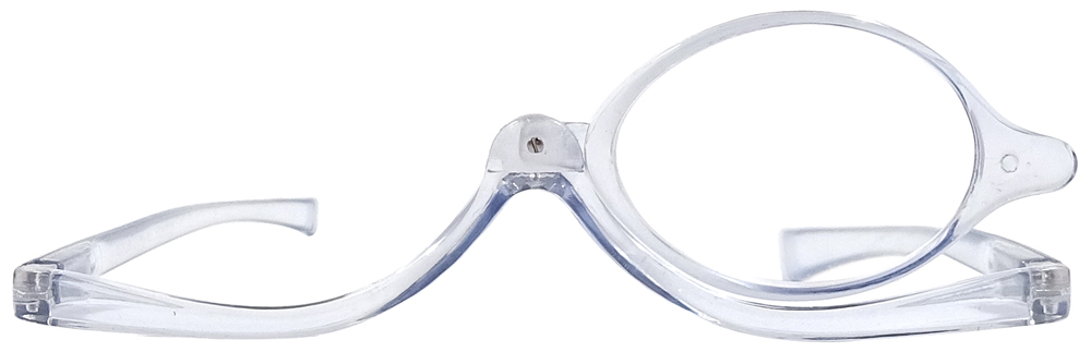 Occhiali da trucco con lente d'ingrandimento Blu +1,5 