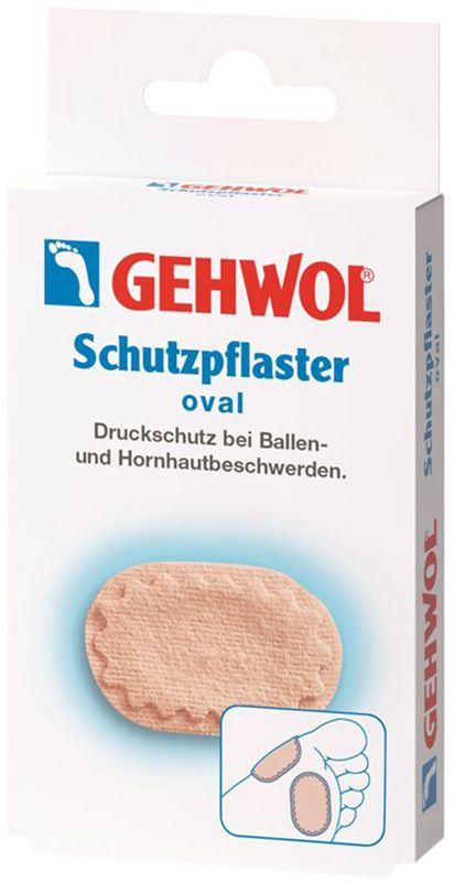 GEHWOL Cerotti protettivi ovali 4 pezzi