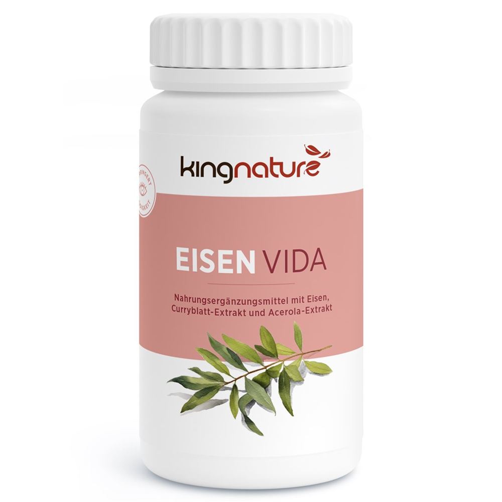 Kingnature Ferro Vida Capsule 21 mg Ds 100 Capsule