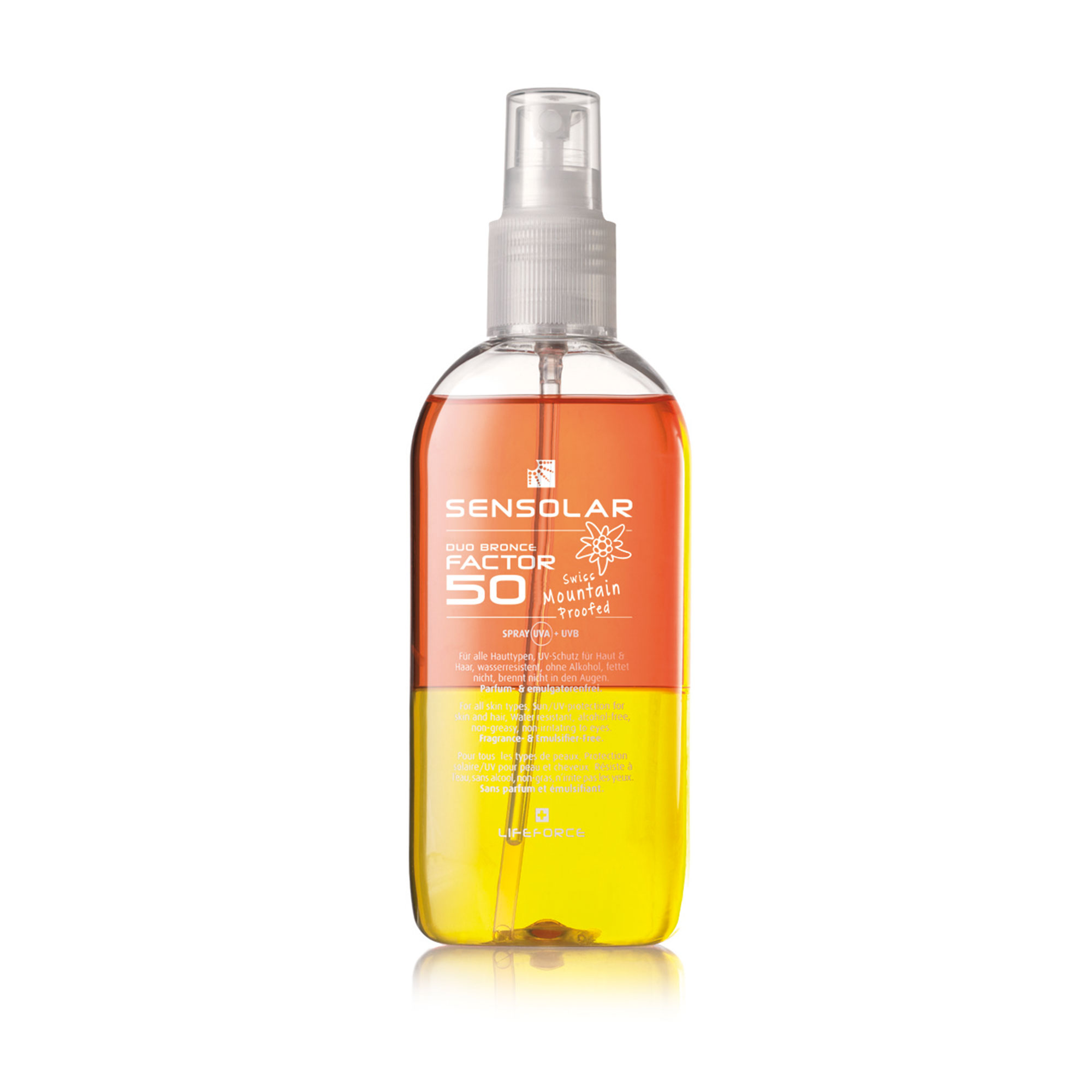 SENSOLAR spray solare senza emulsionante SPF50 spray 200ml