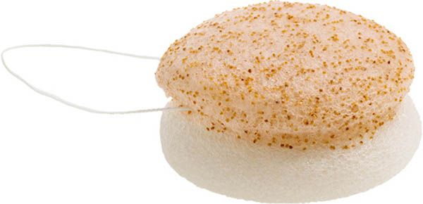 LADY GREEN Spugna Konjac per il viso con estratto di noce