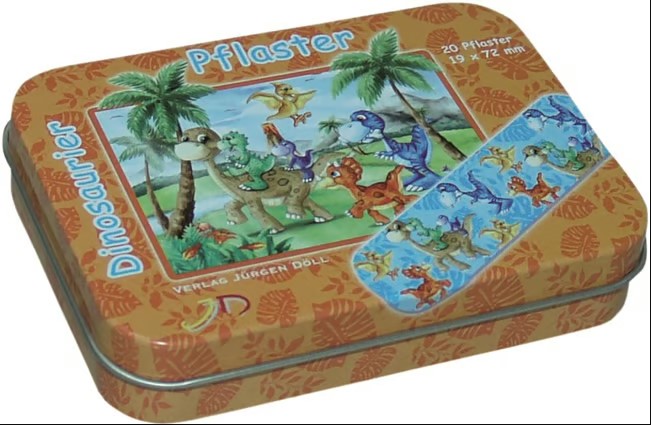 Döll cerotti adesivi 19x72mm dinosauro (n) 20 pezzi