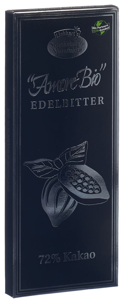 LIEBHART Cioccolato Nobile Cacao Dolceamaro 72% biologico 100g