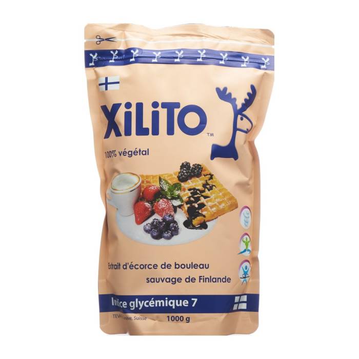 Xilito Estratto di corteccia di betulla Plv selvatica dalla Finlandia 500g