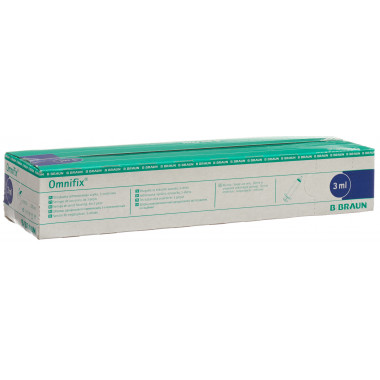 OMNIFIX siringa 3ml LuerLock latexf centro 100 pezzi