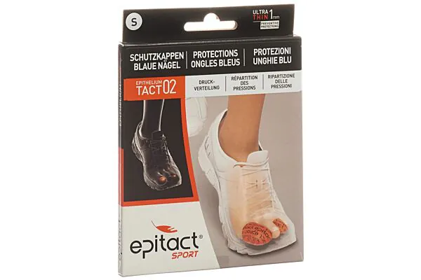EPITACT® SPORT protezione della punta del piede cuciture blu S 23mm 2 pezzi