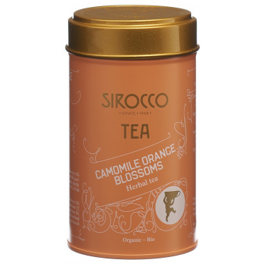 Sirocco Tea Caddy Medio Camomilla Fiori d'arancio 35g