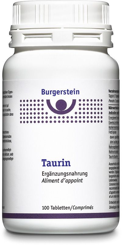 BURGERSTEIN Taurina Compresse 100 pezzi