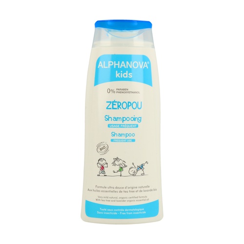ALPHANOVA® kids ZEROPOU shampooing préventif 200ml