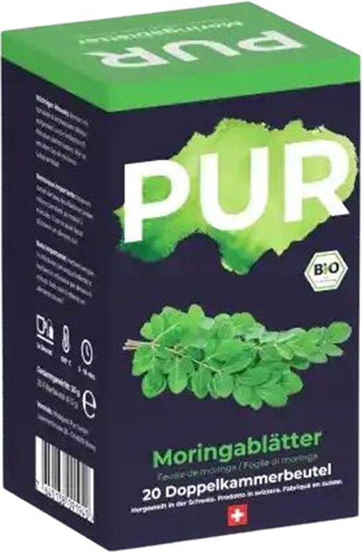 PUR Foglie di Moringa Tè Btl 20 pezzi