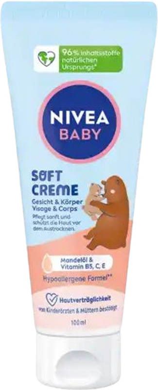 NIVEA BABY Crema Viso e Corpo Morbida 100ml