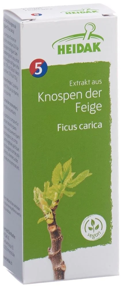 HEIDAK Bud Fig Ficus carica bottiglia di macerato di glicerina 500ml