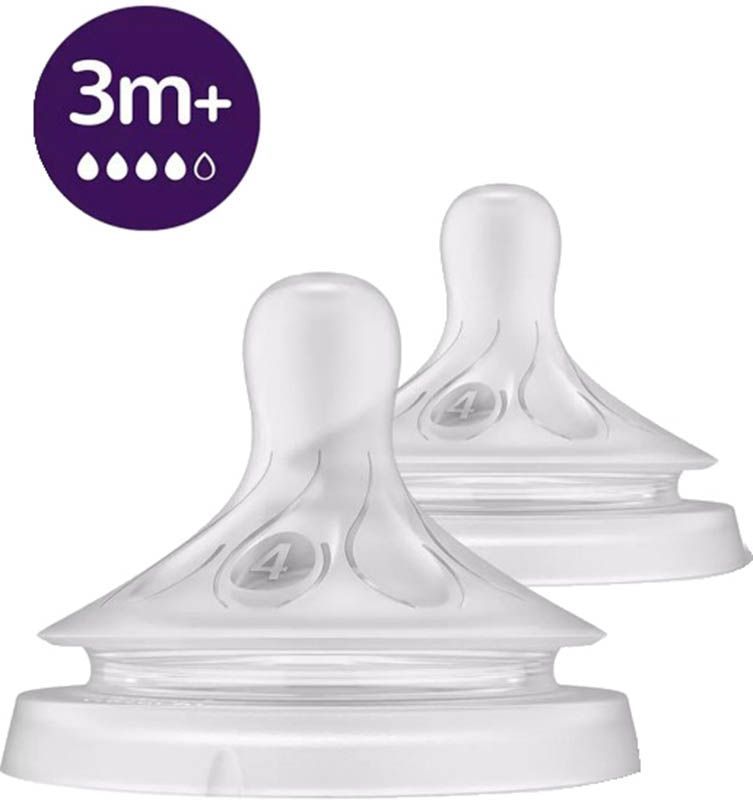 Philips AVENT Tettarella Natural Response Gr4 3M+ 2 pezzi